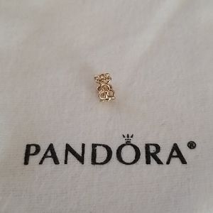 NEW Authentic Pandora Gold Spacer Charm